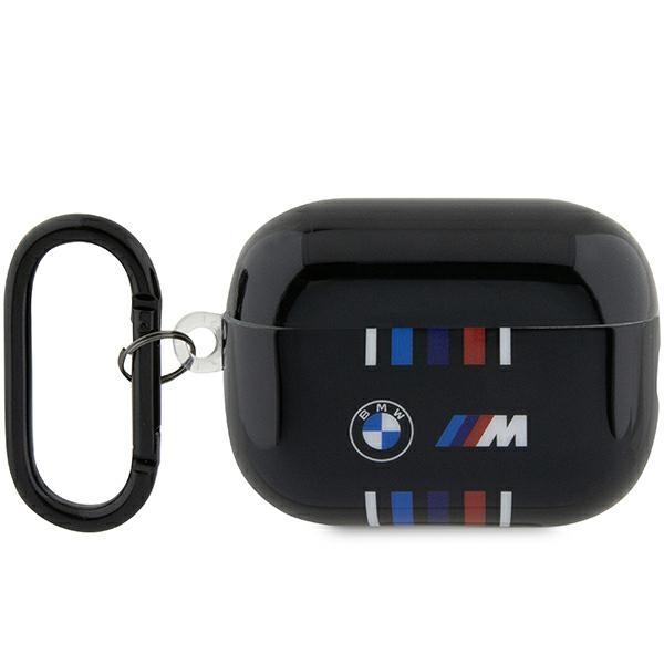 BMW BMAP222SWTK AirPods Pro 2 gen suojus musta/musta Multiple Colored Lines