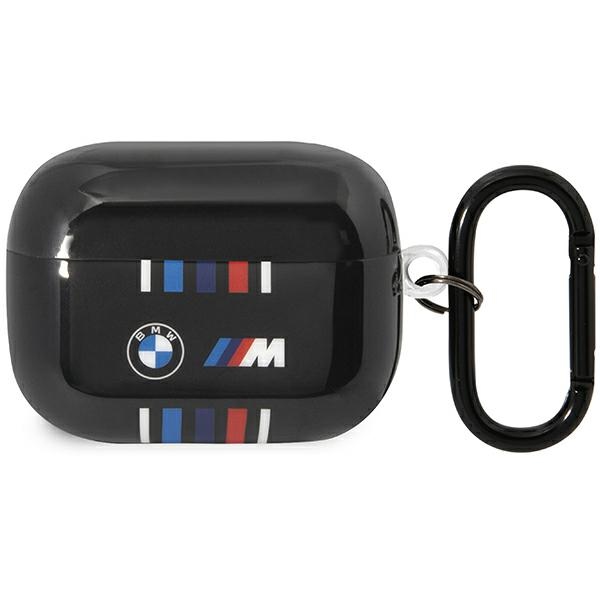 BMW BMAP22SWTK AirPods Pro suojus musta/musta Multiple Colored Lines