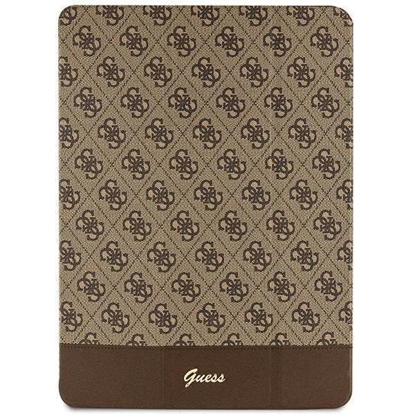 Guess 4G Stripe Allover Suojakuori iPad Pro 12.9":lle - ruskea