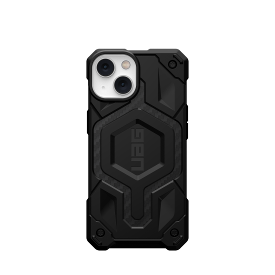 UAG Monarch MagSafe Suojakuori iPhone 14 Plus:lle - musta carbon