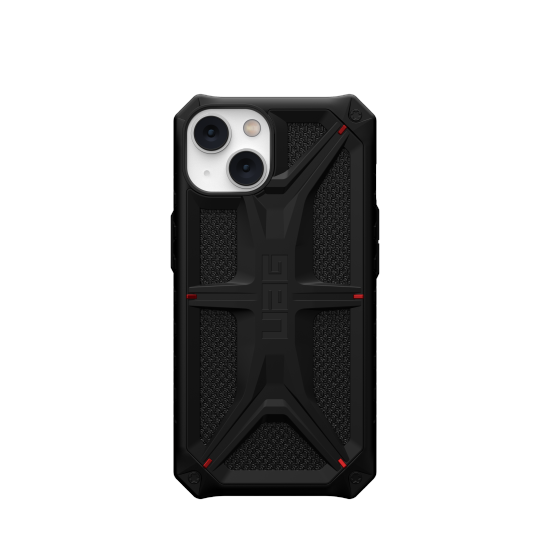 UAG Monarch Suojakuori iPhone 14 Plus:lle - musta kevlar