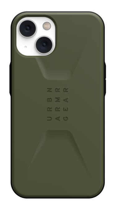 UAG Civilian Suojakuori iPhone 14 Plus:lle - vihreä