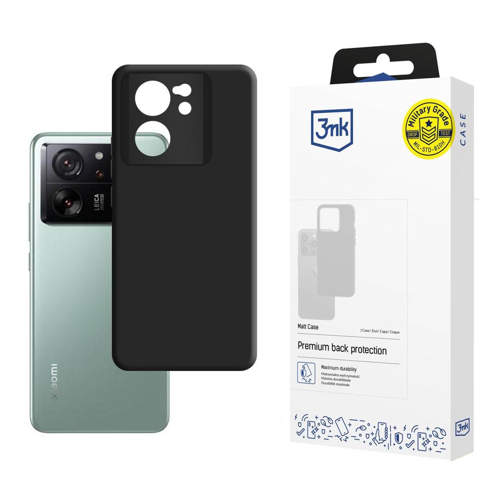 3mk Matt Suojakuori Xiaomi 13T:lle - musta