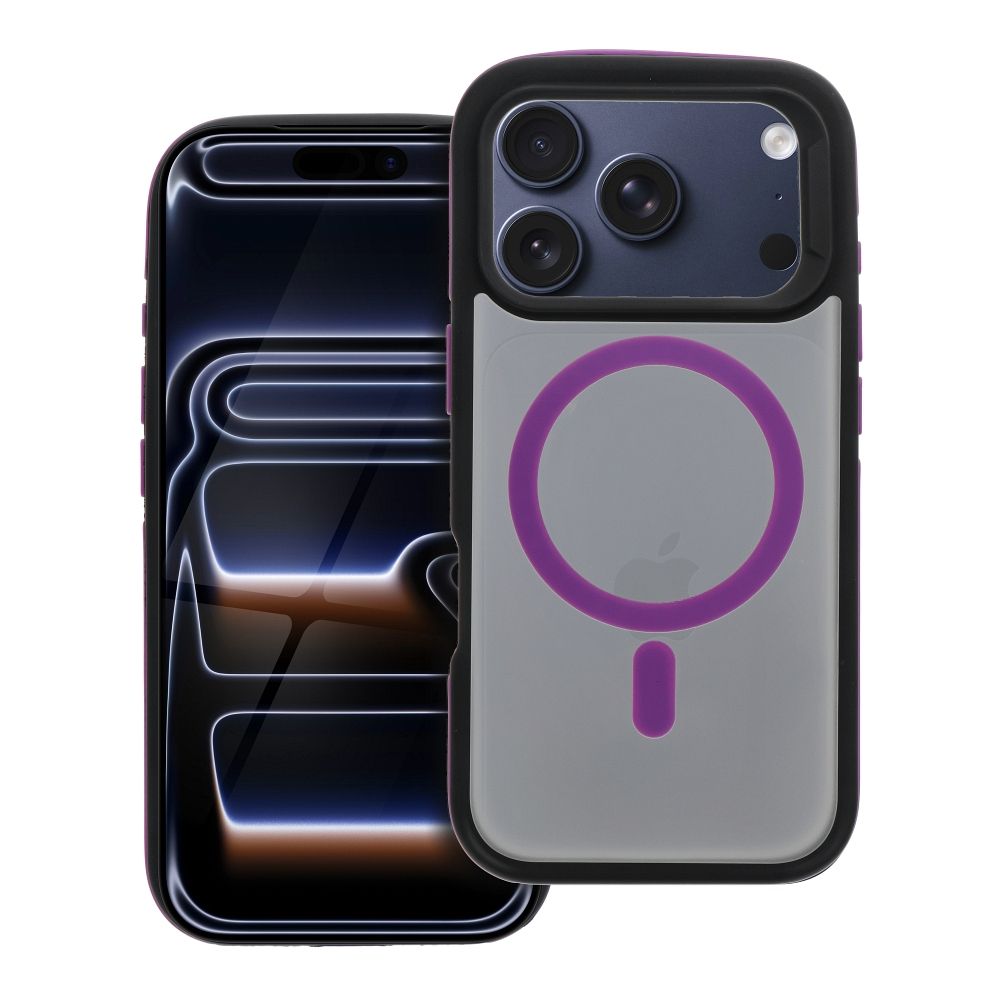 Suojakuori iPhone 17 PRO:lle Neo MagSafe-yhteensopiva violetti