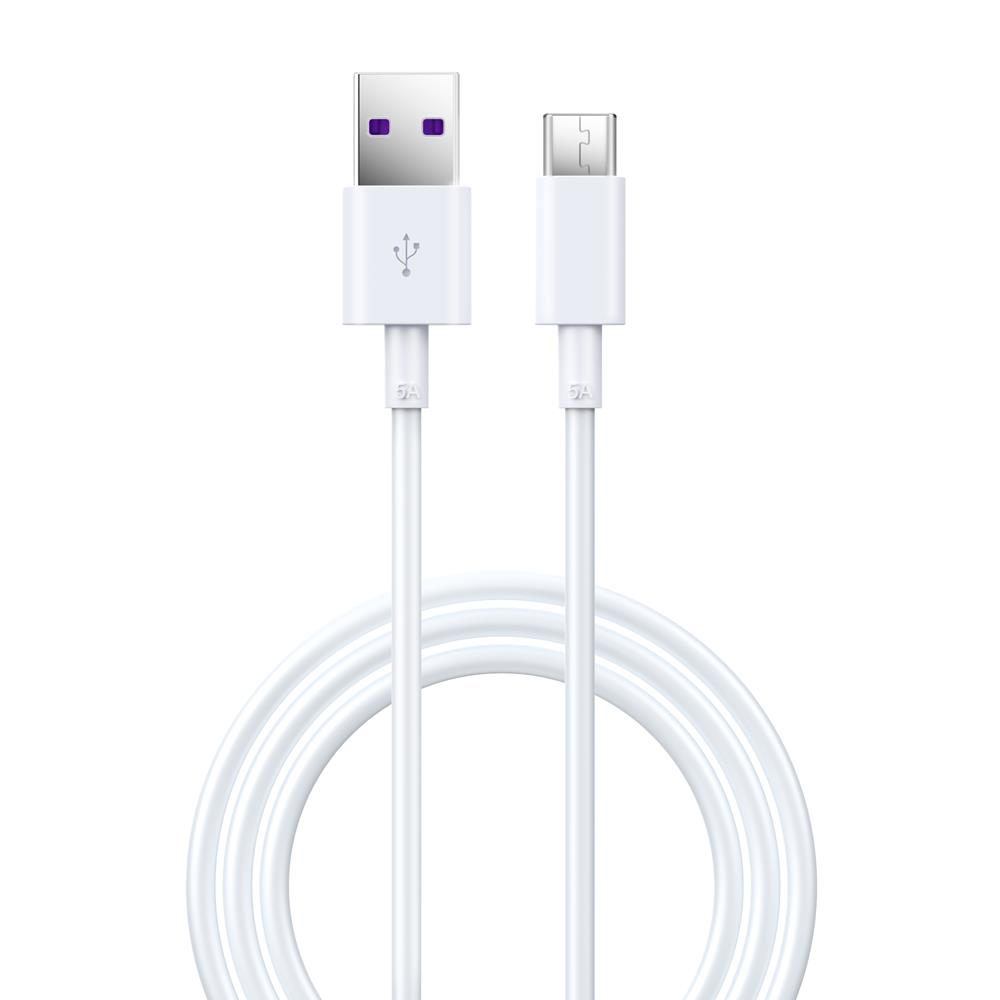 Devia kaapeli Shark EC306 USB - USB-C 1,5 m 5A valkoinen