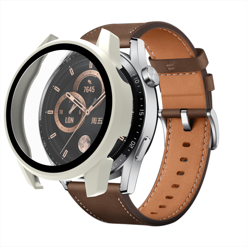 Lasisuoja Huawei Watch GT3 42mm:lle - valkoinen