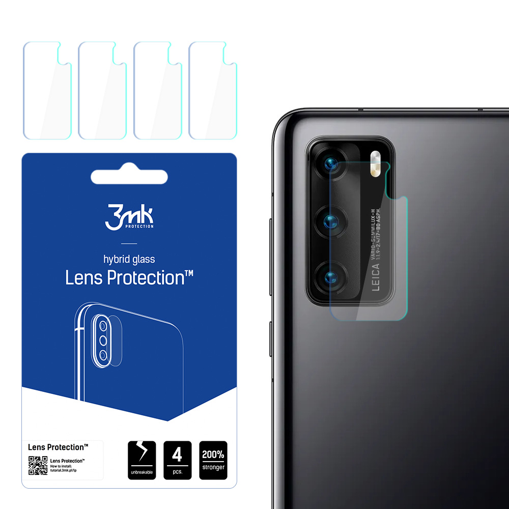 Camera protection 3MK HybridGlass Huawei P40