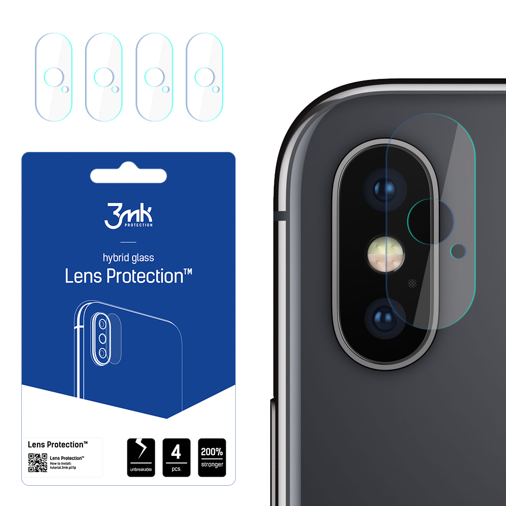 3mk Lens Protection™ hybridikameralasi iPhone X