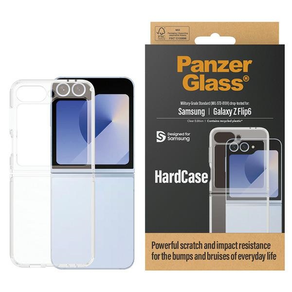 PanzerGlass HardCase suojakuori Samsung Galaxy Z Flip 6 - läpinäkyvä