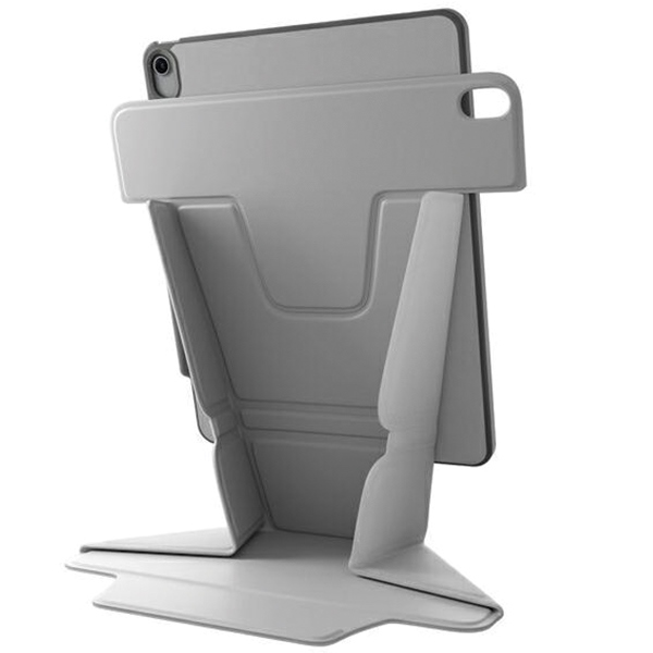 Uniq Ryze 360 kotelo iPad Air 13" 2024 - vaaleanharmaa