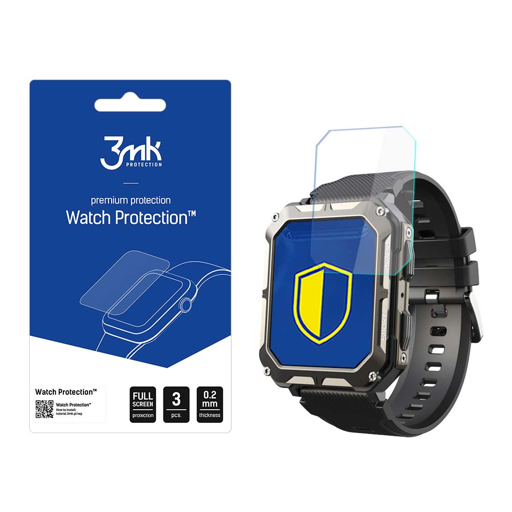 3mk Watch Protection v. FlexibleGlass hybridilasi Cubot C20 Pro:lle