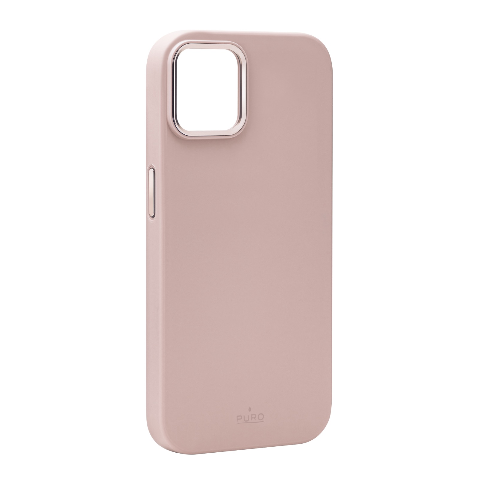 Puro Icon Mag Pro MagSafe Silikoninen Suojakuori iPhone 15:lle - vaaleanpunainen