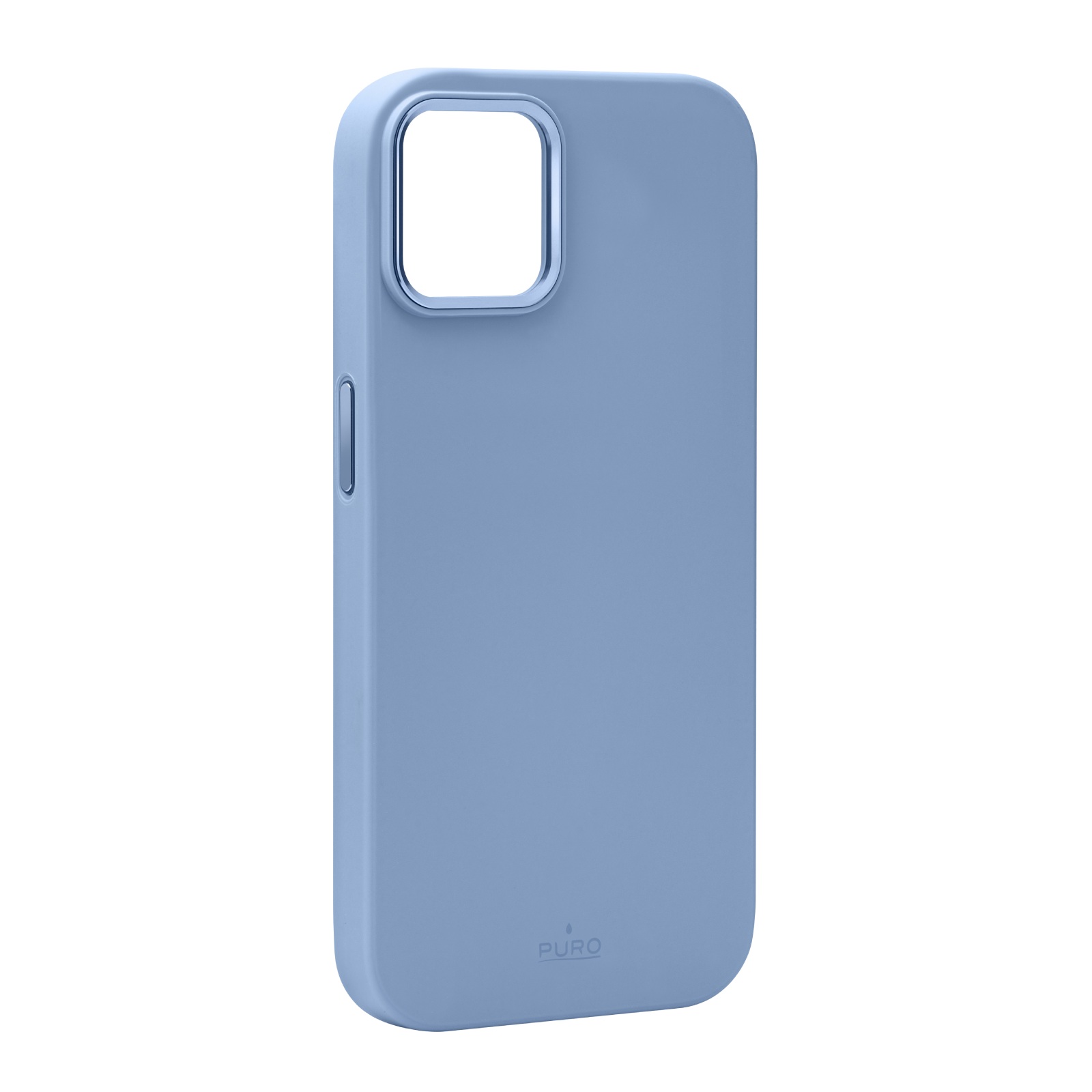 Puro Icon Mag Pro MagSafe silikonisuoja iPhone 15 - vaaleansininen
