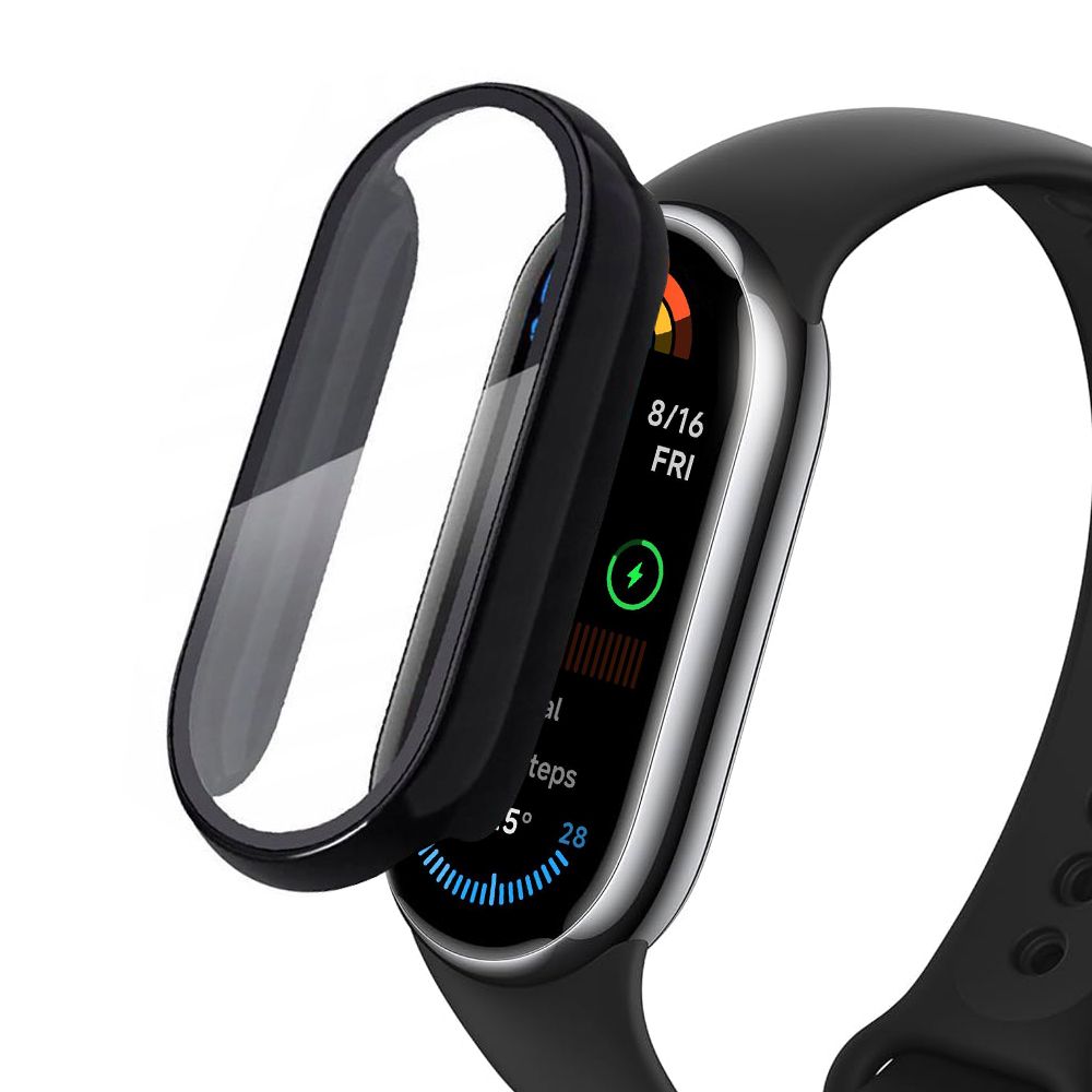 Tech-Protect Defense360 Suojakuori Xiaomi Smart Band 9 / 9 NFC:lle - musta