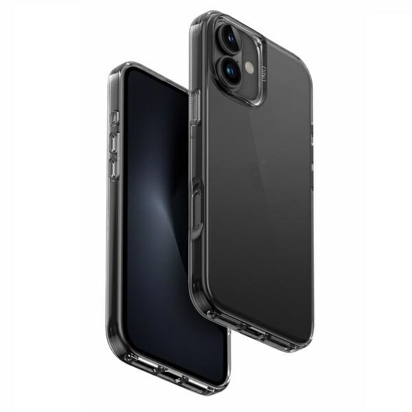 Uniq Air Fender kotelo iPhone 16 Plus - harmaa