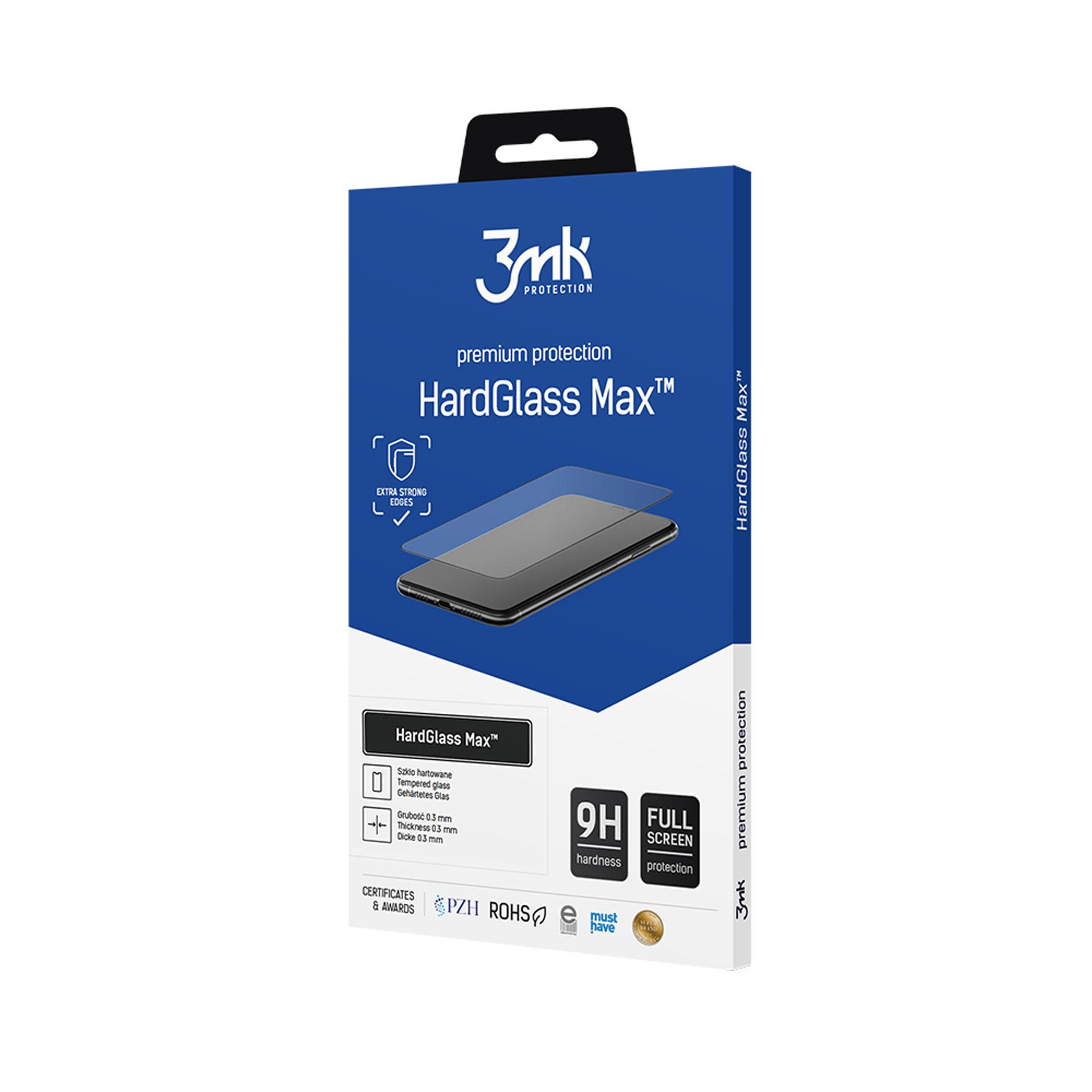 3mk HardGlass Max FingerPrint karkaistu lasi Xiaomi Mi Note 10:lle