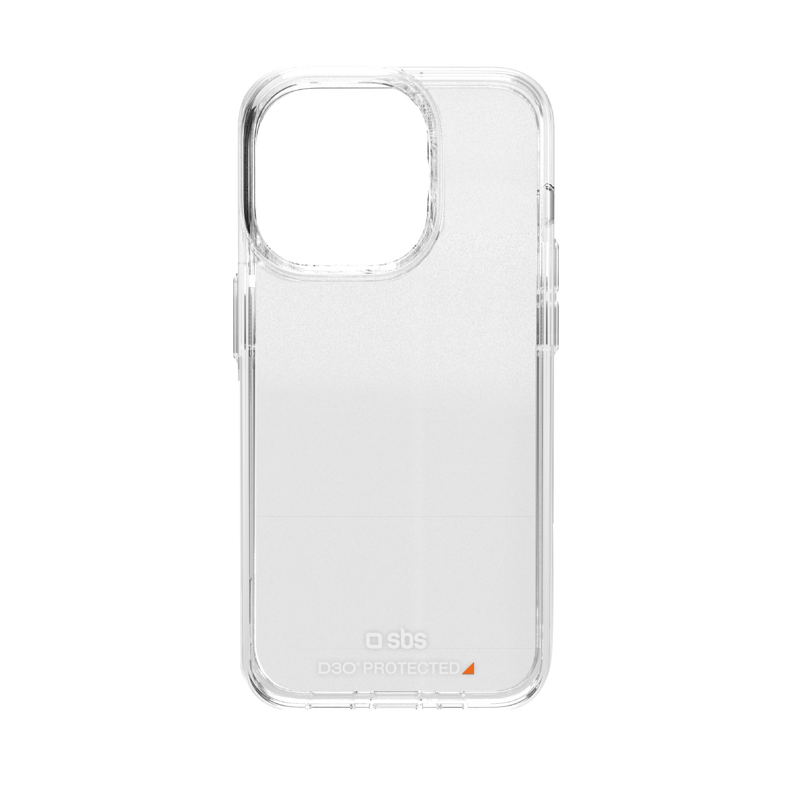 SBS D3O iPhone 15 Pro Suojakuori - läpinäkyvä