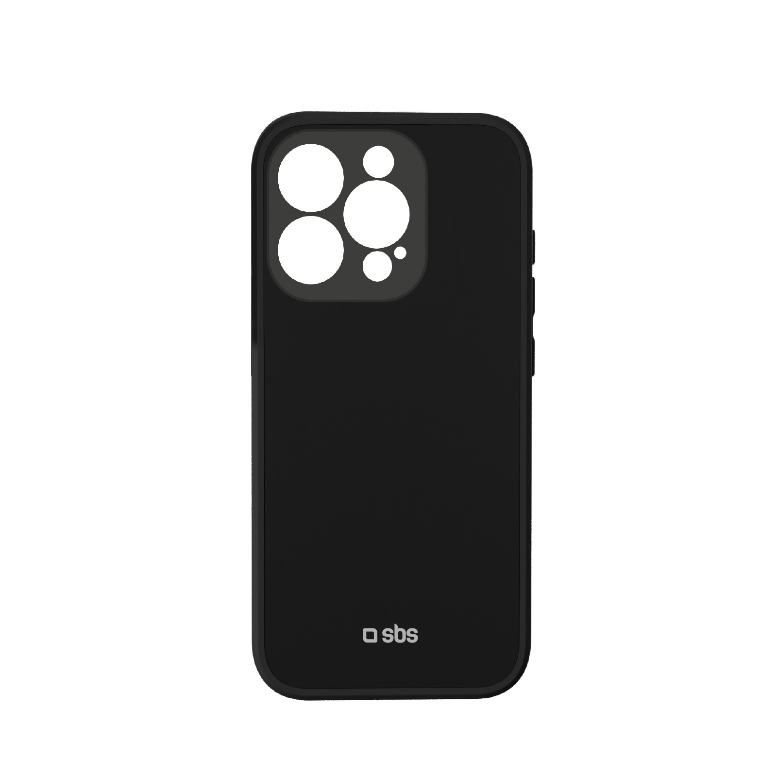 SBS Full Active Suojakuori D3O iPhone 15 Pro Max:lle - musta