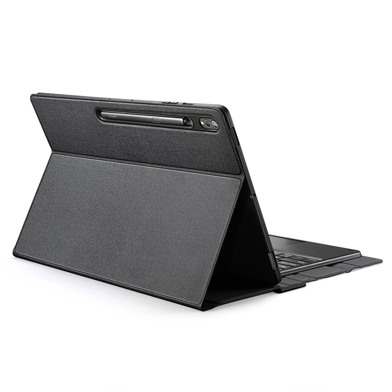 Dux Ducis Bluetooth Näppäimistö Suojakuori (TK Series) Samsung Tab S9 Ultra -tabletille - musta