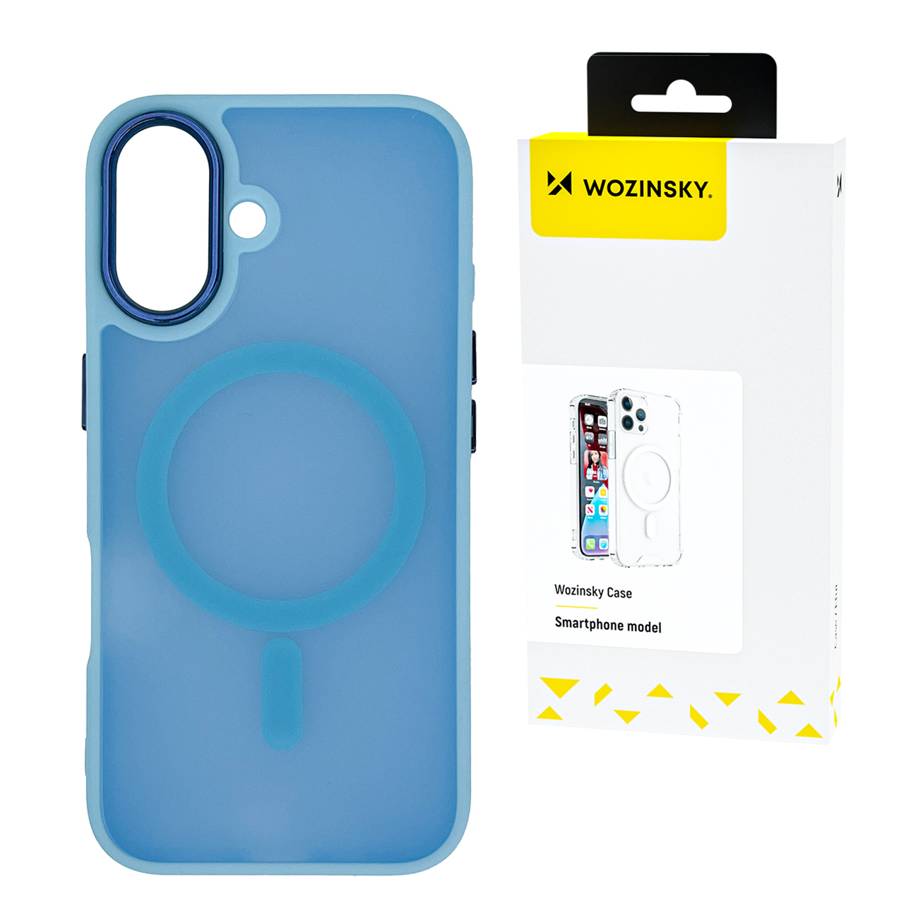 Wozinsky Fashion Suojakuori MagSafe Samsung Galaxy S25+:lle - sininen