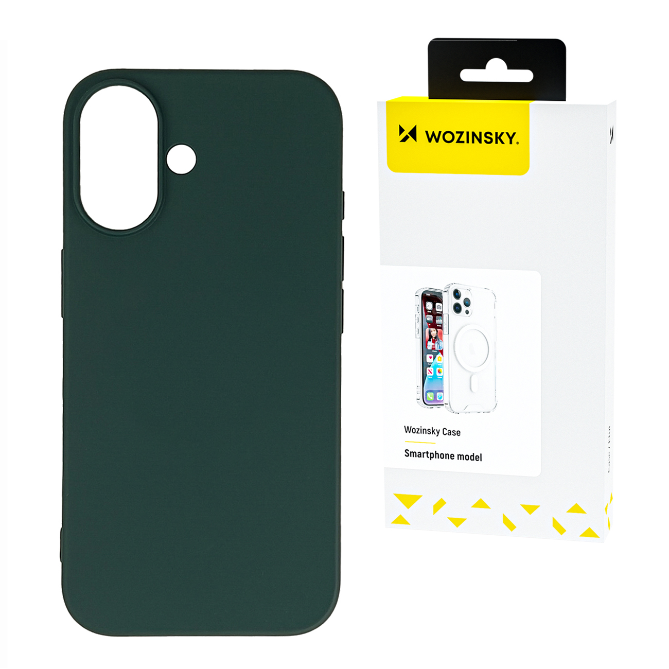 Wozinsky Silikoninen Suojakuori Samsung Galaxy S25+:lle - vihreä