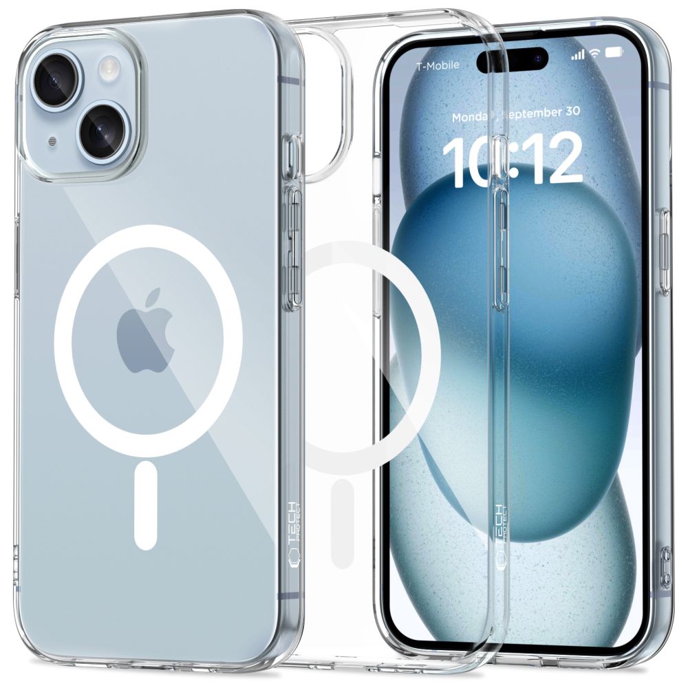 Tech-Protect FlexAir MagSafe iPhone 15 Suojakuori - kirkas