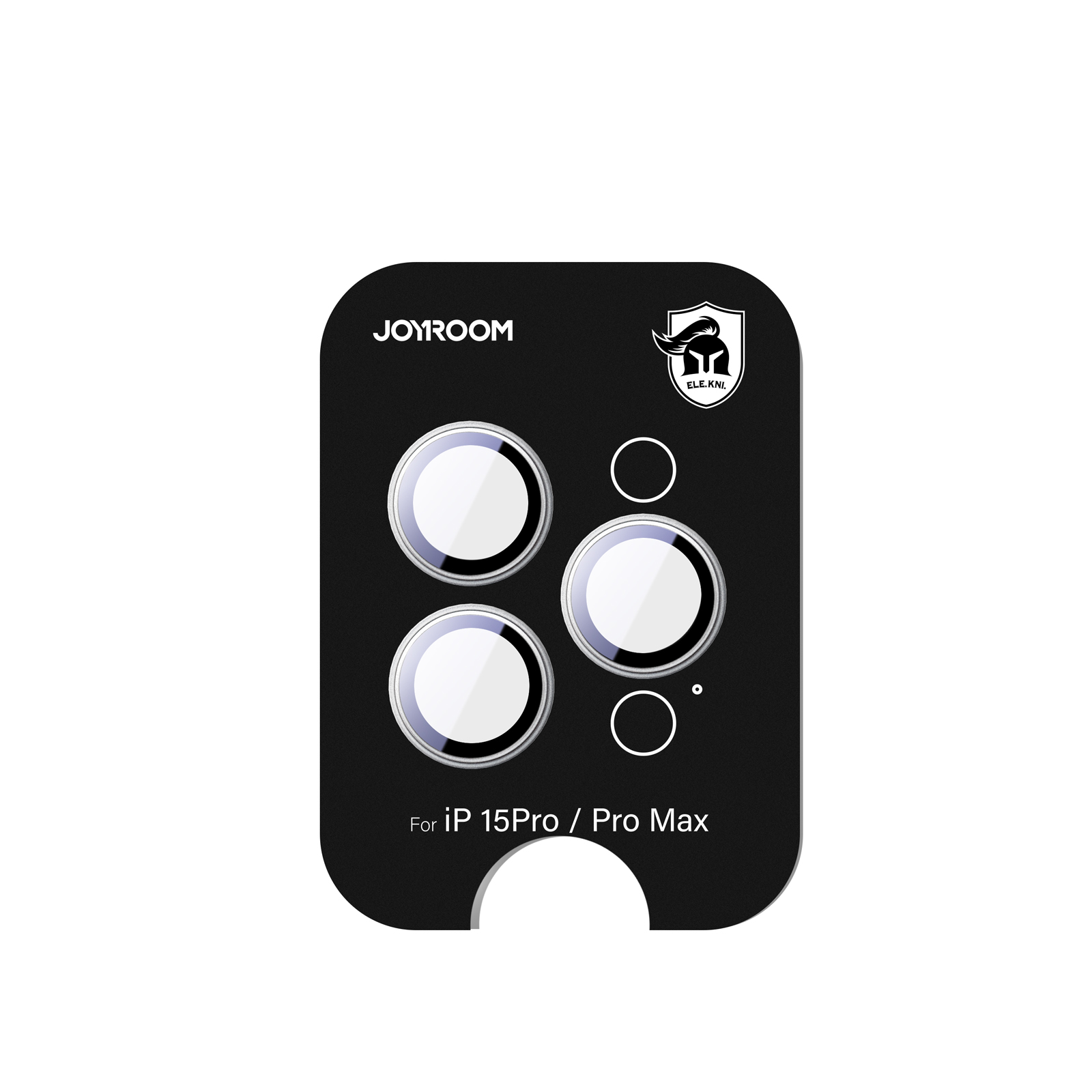 Joyroom JR-MFY0254 Lasi Näytönsuoja iPhone 15 Pro/15 Pro Max linsseihin - titaani
