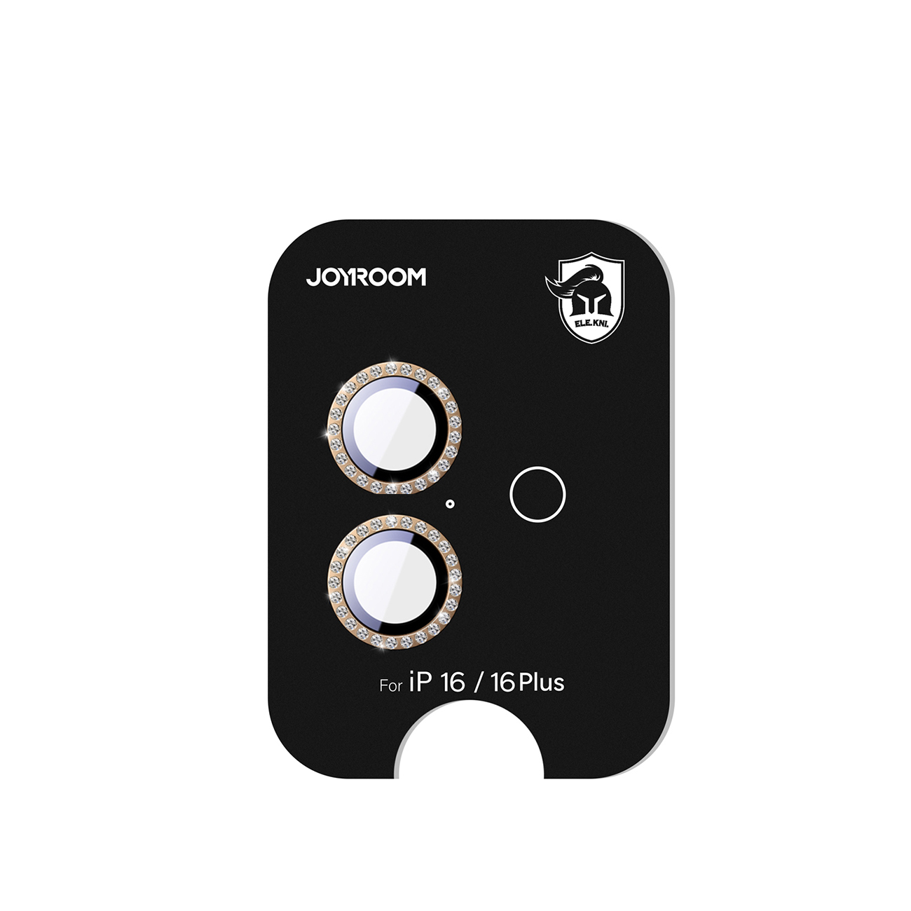 Joyroom JR-MSF0306 Lasi Näytönsuoja iPhone 16 Pro/16 Pro Max linsseihin - ruskea