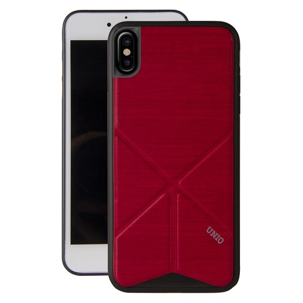 Uniq Transforma Ligne kotelo iPhone X/Xs punainen/tulenpunainen