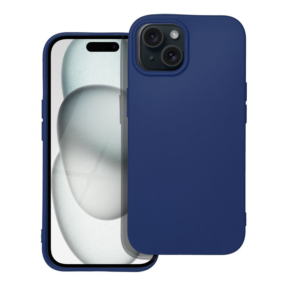 Soft-suojakuori iPhone 15 tumma