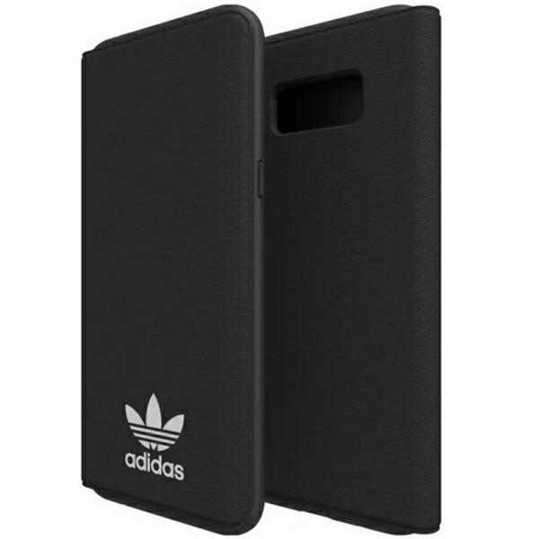 Adidas OR Booklet Case Basic Samsung Galaxy S8+:lle - musta