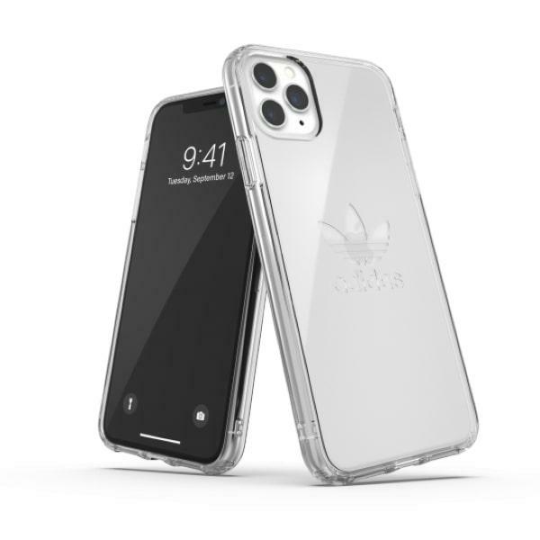 Adidas OR PC Case Big Logo iPhone 11 Prolle - läpinäkyvä