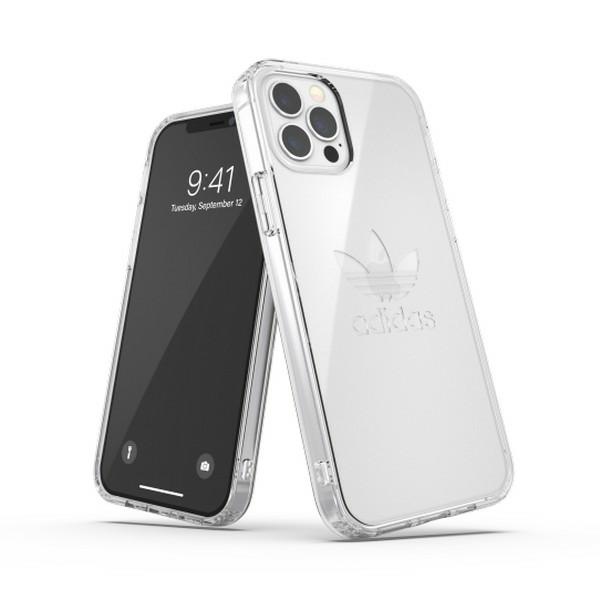 Adidas OR Protective Clear Suojakuori iPhone 12 / 12 Prolle - läpinäkyvä