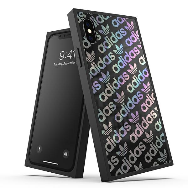 Adidas OR Square Suojakuori iPhone X / Xs:lle - musta