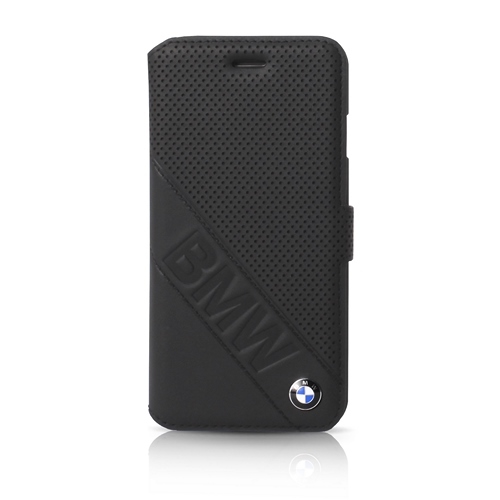 BMW Signature Leather Booktype Suojakuori Sony Z5:lle - musta