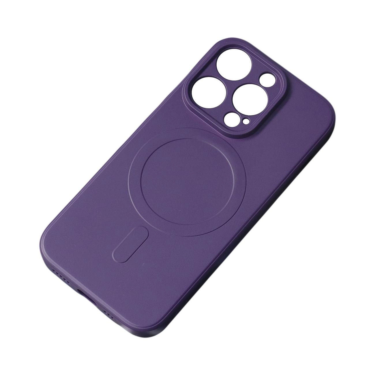 Silikoninen Suojakuori MagSafe iPhone 16e / 17e - violetti