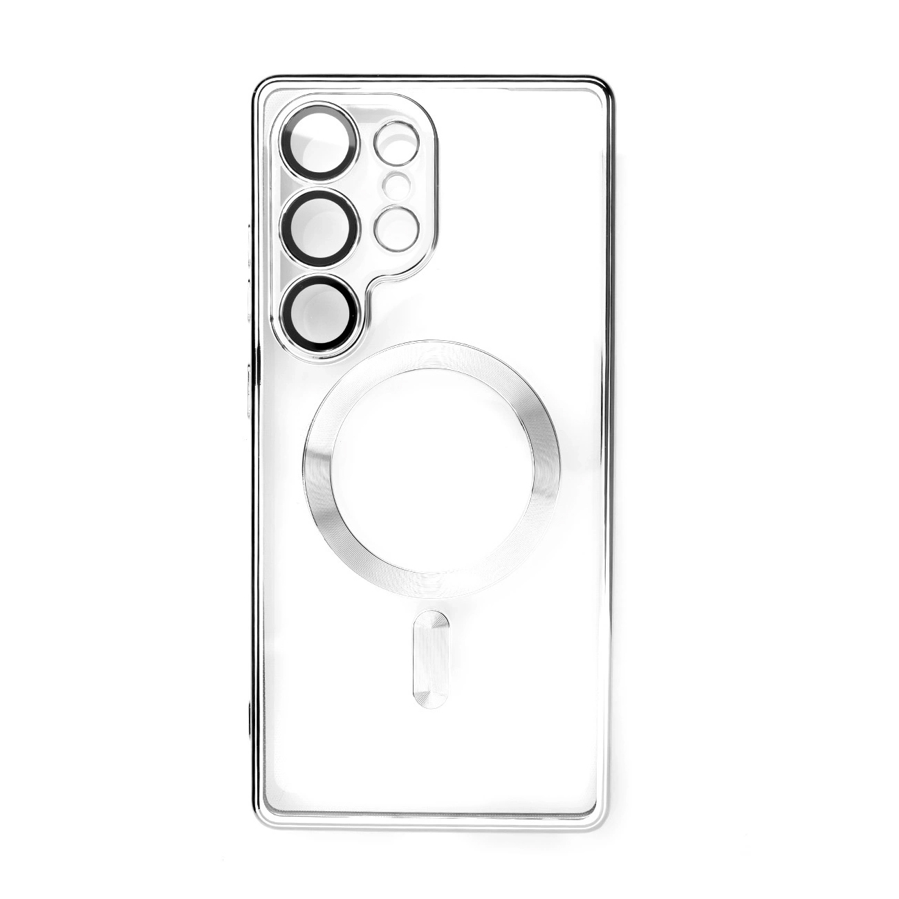 Galvanoitu Suojakuori MagSafe iPhone 16e / 17e - hopeinen