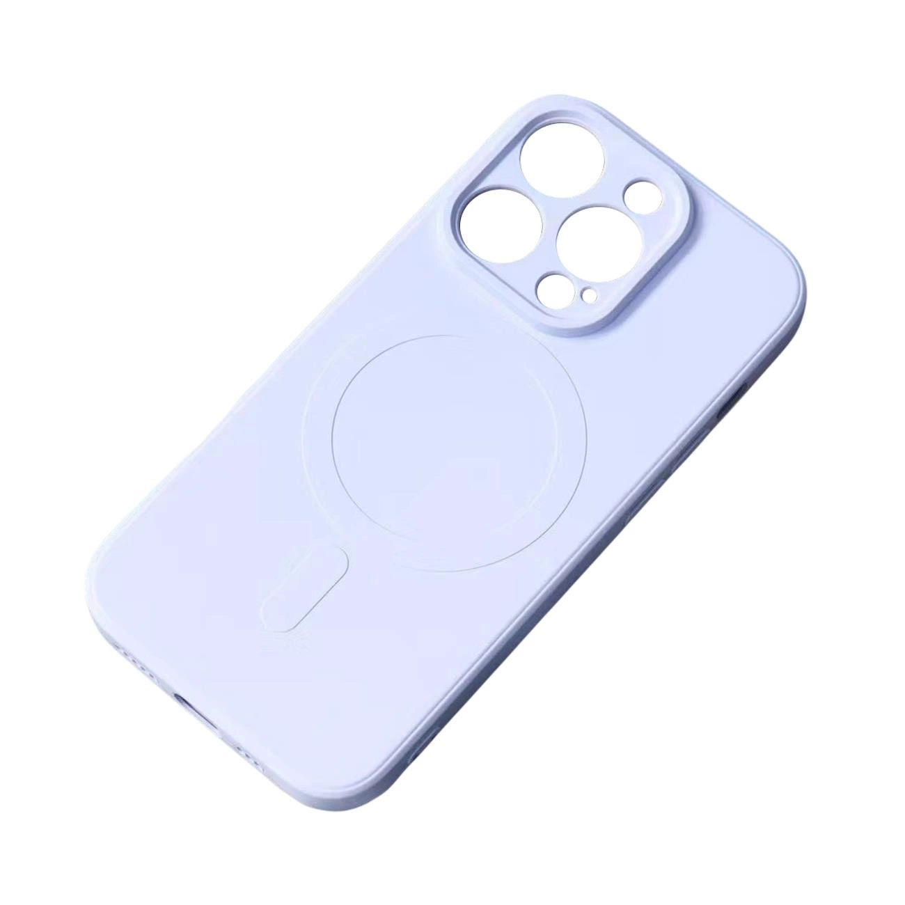 Silikoninen Suojakuori MagSafe Samsung Galaxy A26 5G - vaaleansininen