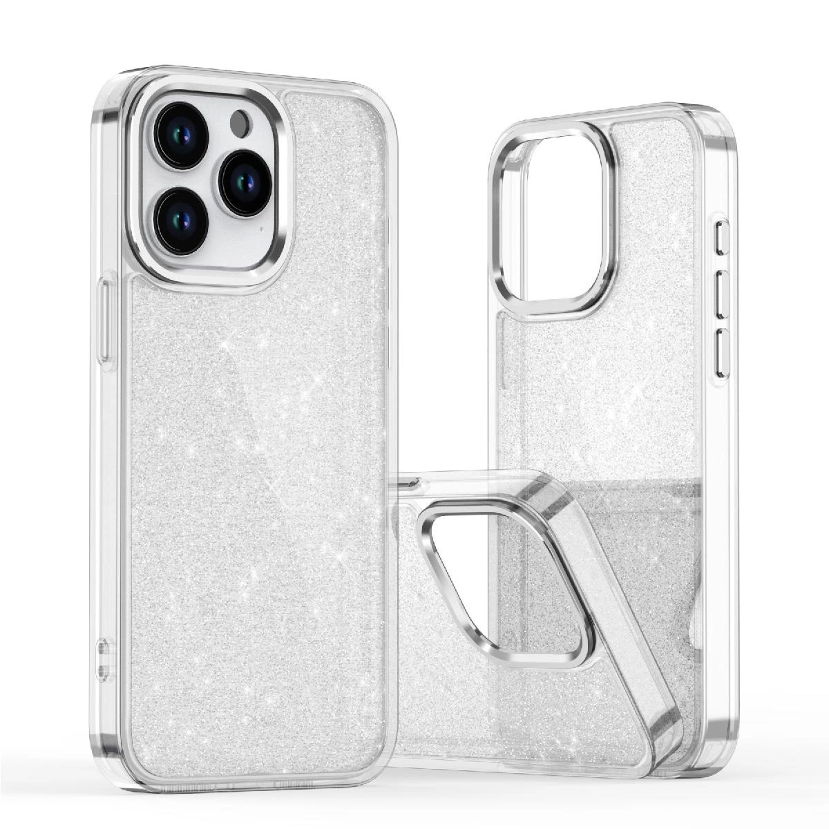 Kimalleva Suojakuori Samsung Galaxy S25 Edge - läpinäkyvä