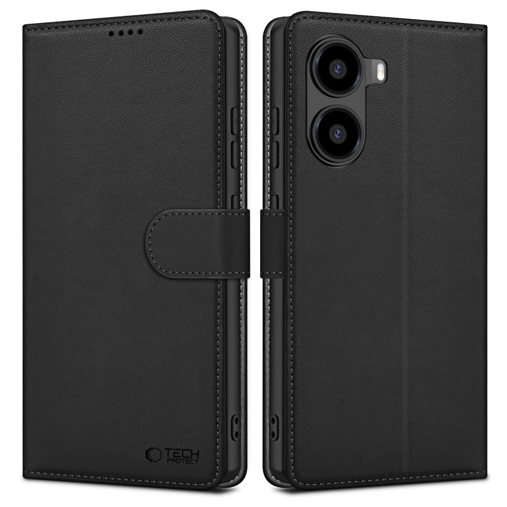 Tech-Protect Wallet lompakkosuojakuori Xiaomi Poco X7 Pro 5G:lle - musta