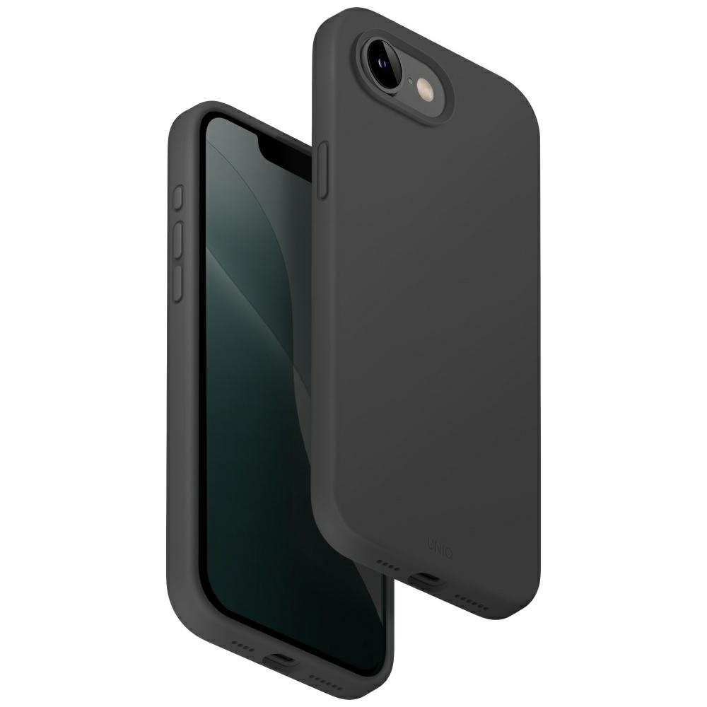 Uniq Lino Magclick Lataus Suojakuori iPhone 16e:lle - Harmaa