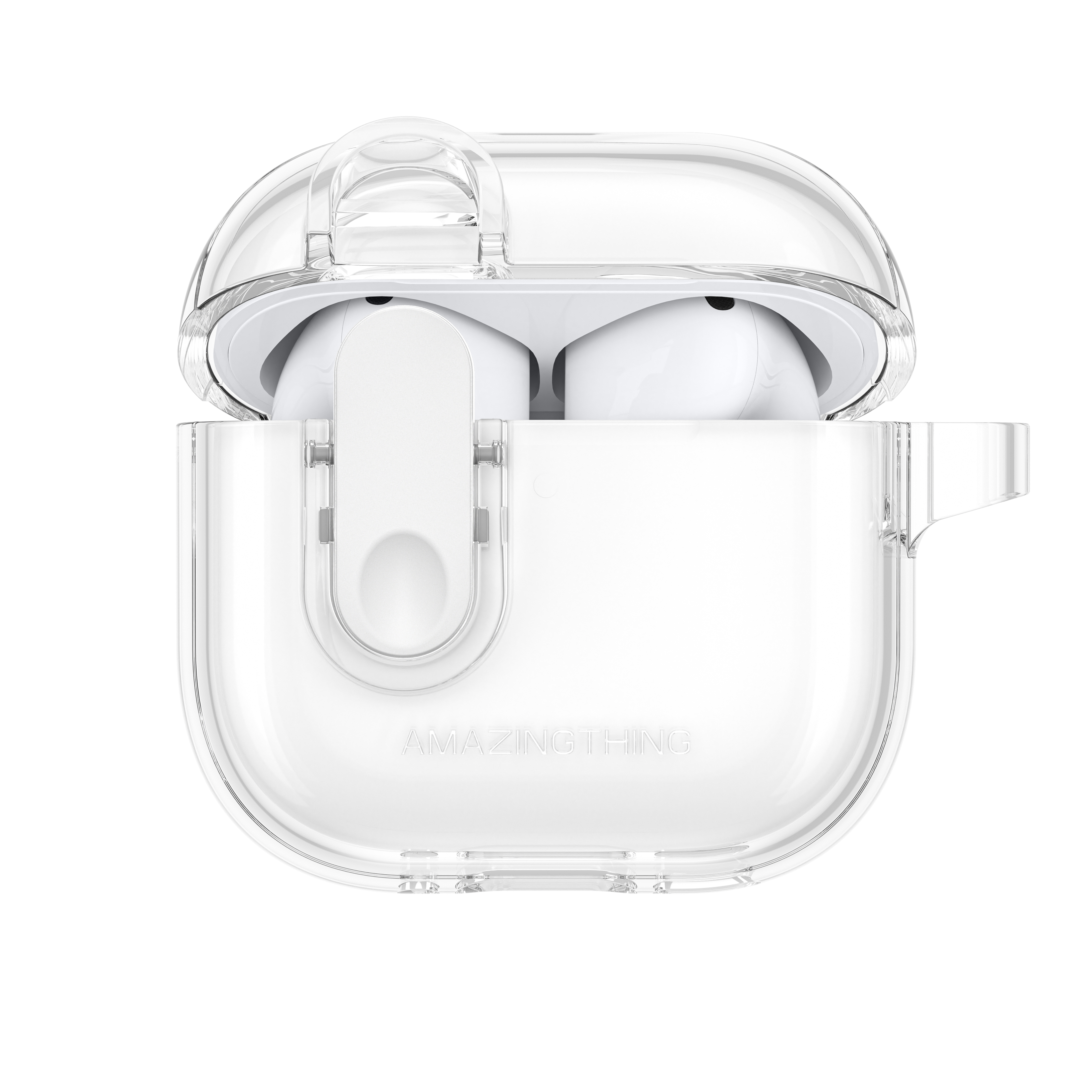 AmazingThing Minimal Suojakuori AirPods 4:lle - kirkas