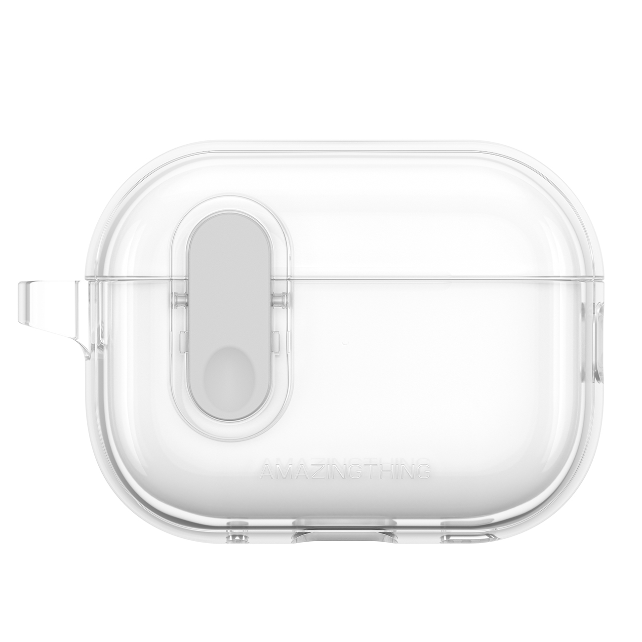 AmazingThing Minimal silikonikotelo AirPods Pro 2 - läpinäkyvä