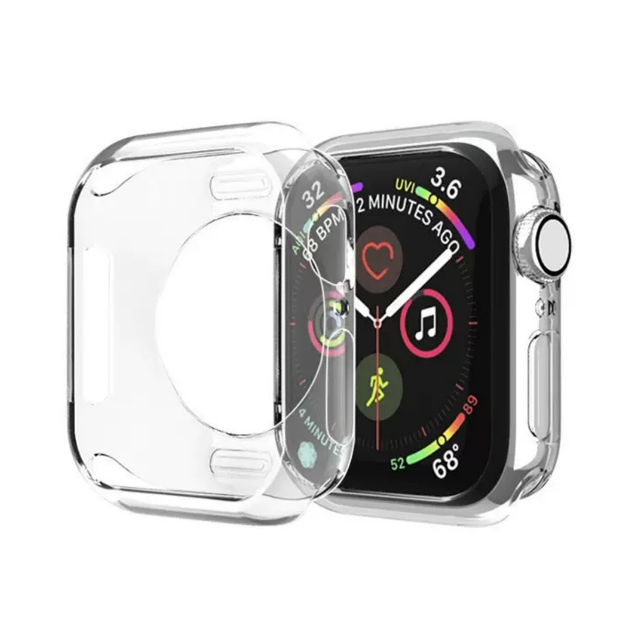 Ultra Clear kellokuori Apple Watch 40mm:lle (Series 4/5/6/SE) - kirkas