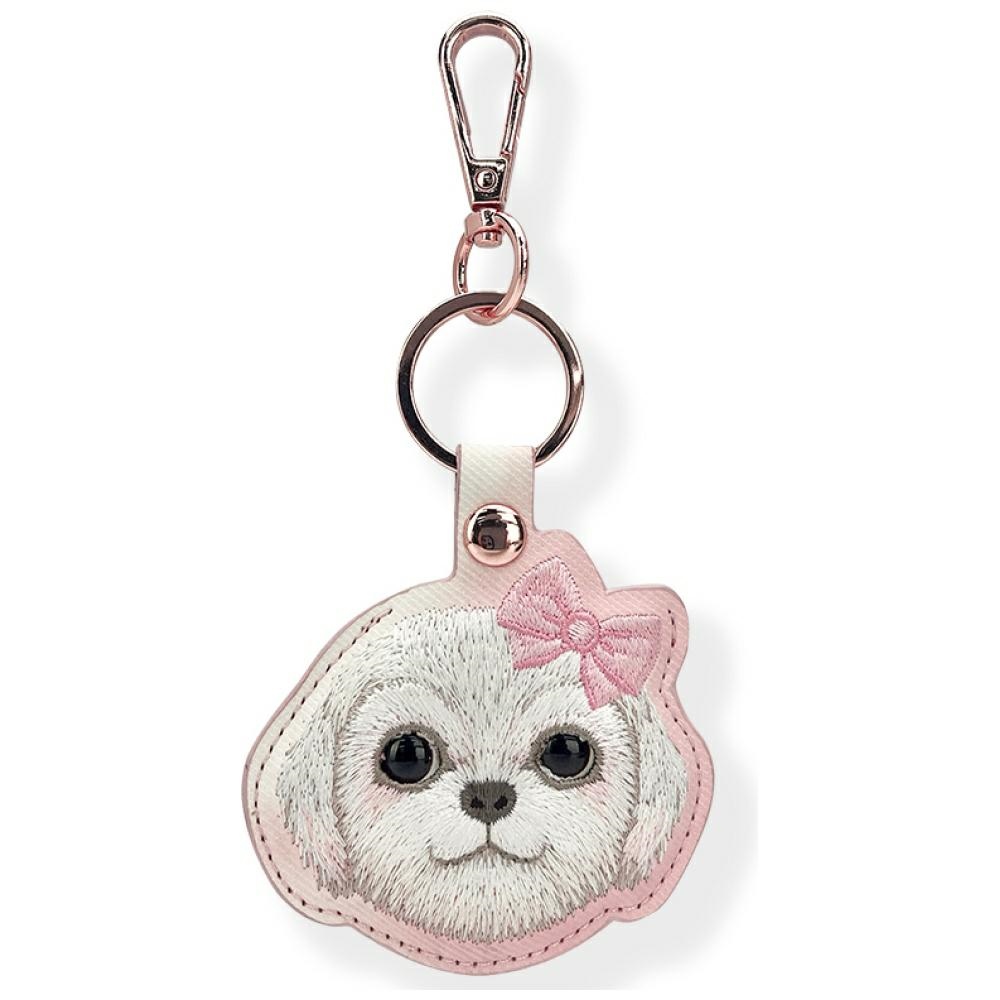 Nimmy Big Eyed Pet 2.0 Dog Tracker/Avaimenperan Suojakuori - vaaleanpunainen