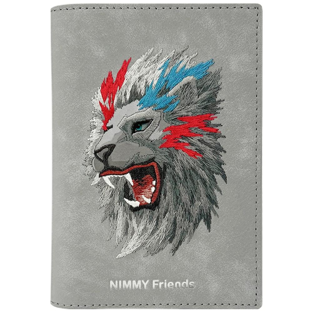 Nimmy Raptor Lion Passi/Lompakko Suojakuori - harmaa