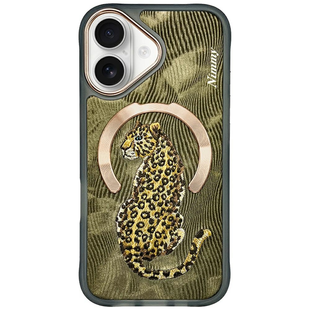 Nimmy Magnetic Fantasy Animal MagSafe Suojakuori iPhone 16:lle - kultainen