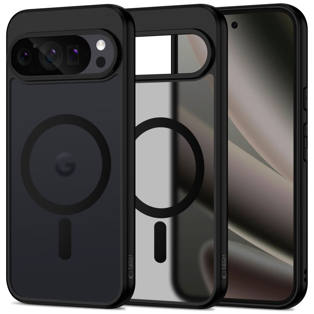 Tech-Protect MagMat MagSafe Suojakuori Google Pixel 10 Pro XL:lle - mattamusta