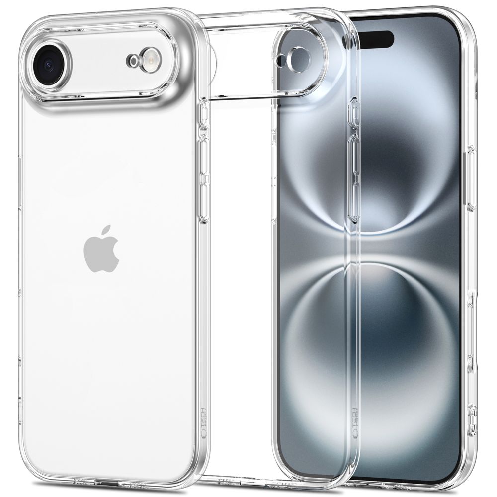 Tech-Protect FlexAir Suojakuori iPhone 17 Air:lle - kirkas