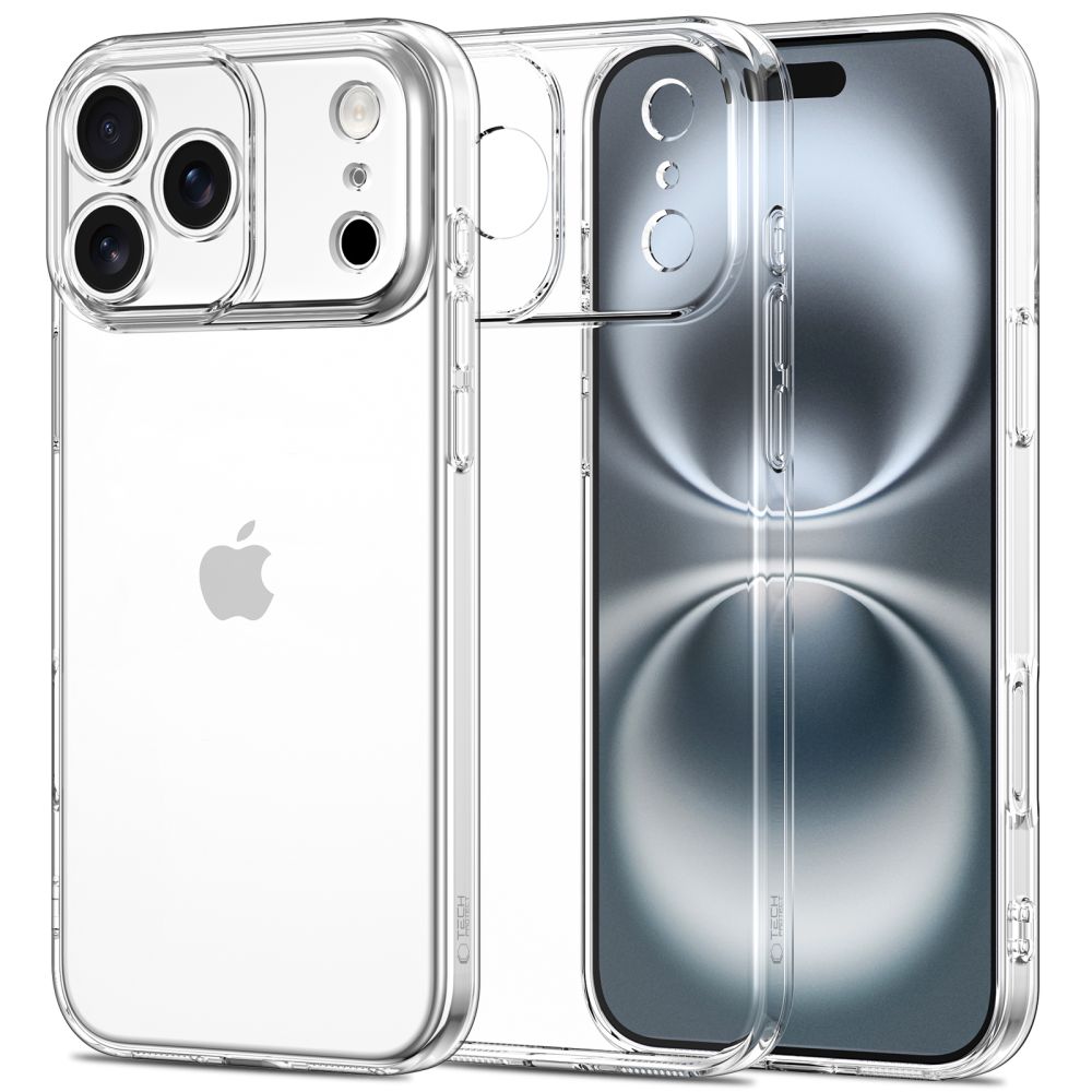 Tech-Protect FlexAir Suojakuori iPhone 17 Pro Max:lle - kirkas